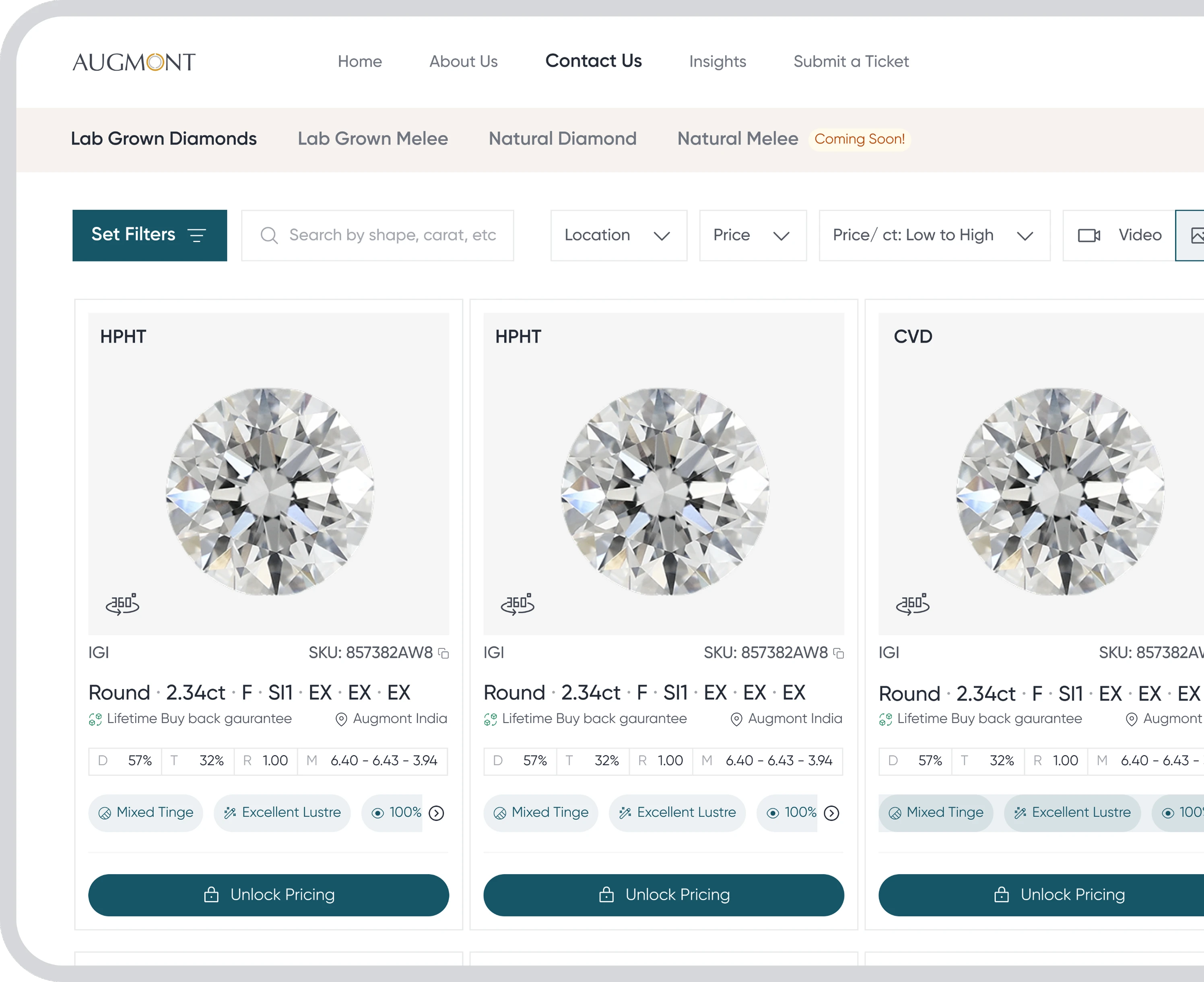 Augmont LGD Platform
